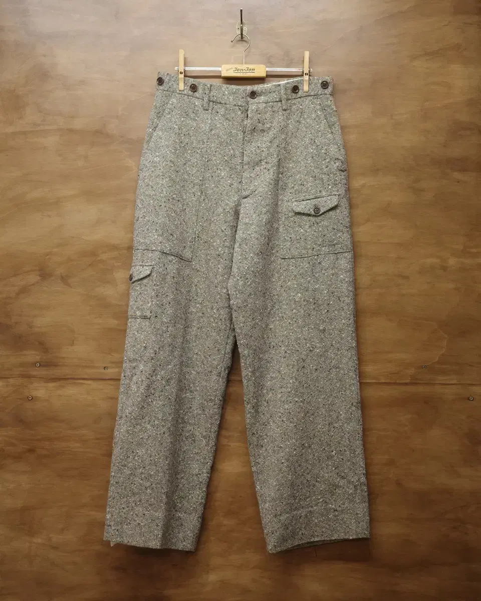 90s Aigle Donegal Tweed Wool Trouser